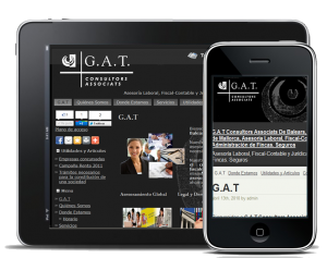 Web antigua G.A.T Consultors Associats De Balears S,L 