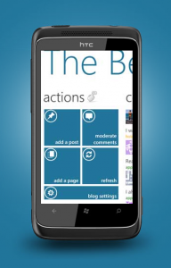 WordPress para Windows Phone